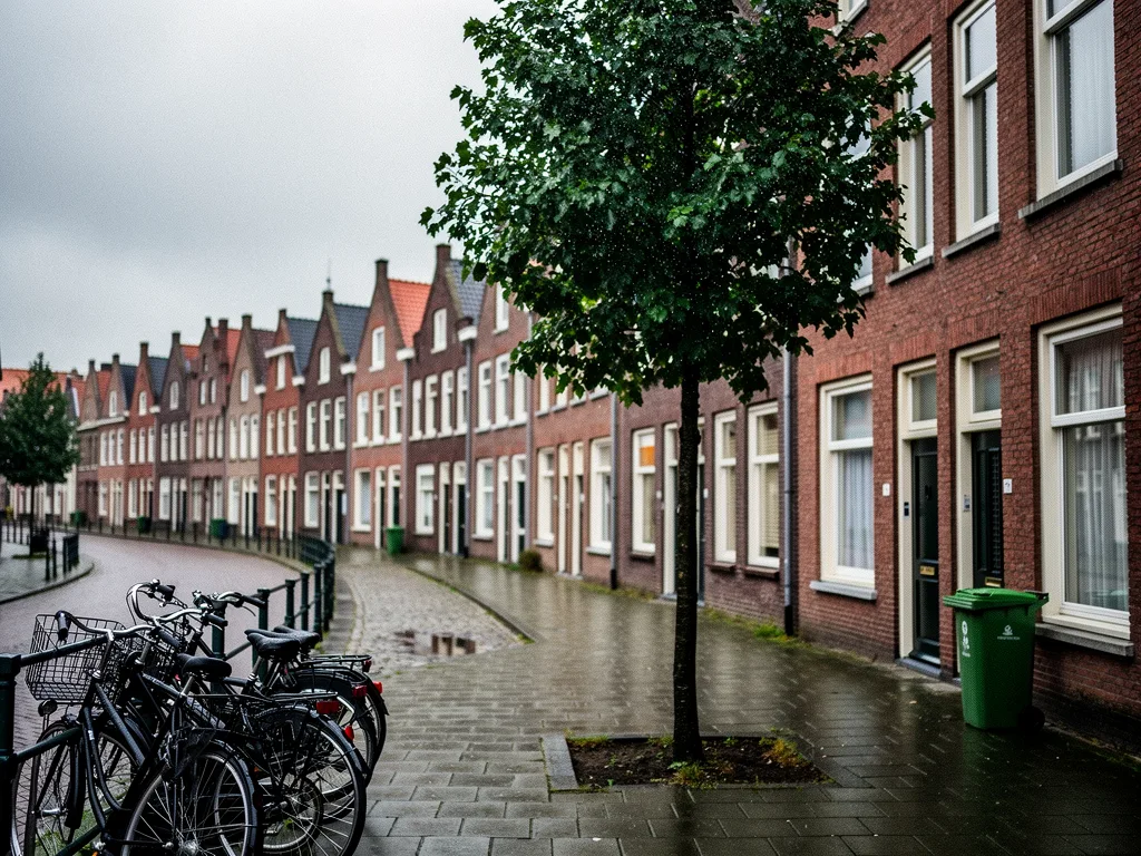 Woonstraat in Rijswijk, binnen ons werkgebied rond Den Haag